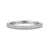 14K White Gold Matching Wedding Band
