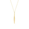 Diamond Trio Bombe Marquise Drop Necklace