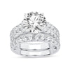 14K 5.00Ct Lab Grown Bridal Set
