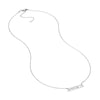 5mm Block Font Nameplate Necklace
