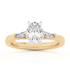 14K 1.46Ct  Lab Grown Engagement Ring