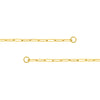 3.80mm Split Hollow Paper Clip Chain