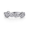 14K White Gold Diamond Matching Wedding Band