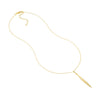 Diamond Trio Bombe Marquise Drop Necklace