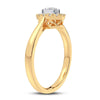 14K 0.25Ct Diamond Ring