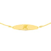 Engravable Initial ID Bar Bolo Bracelet