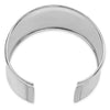 Sterling Silver RH-plated Polished Slip-on Bangle