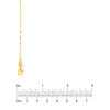 Flat Mariner Chain Star Stations Necklace