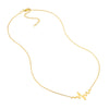 Heartbeat Necklace in Plated Sterling Silver