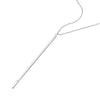 Vertical Bar Necklace with 1/2pt Diamond