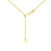 Adjustable Sparkle Chain Necklace with Slider