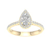 14K 1.00Ct Certified Lab Grown Diamond Ring ( Igi Certified )