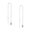 Mini Teardrop Threader Earrings