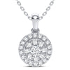 14K 0.33Ct Diamond Pendant