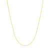 0.55mm Box Chain with Lobster Lock and Quality Tag