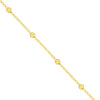 Faceted Bead Saturn Chain