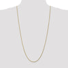 14K 1.75mm Diamond-Cut Rope Chain