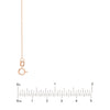 0.7mm Adjustable Cable Chain with Spring Ring
