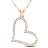 14K 0.50Ct Diamond Pendant