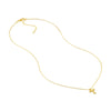 Beaded Mini Cross Adjustable Necklace