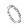 14k White Gold Diamond Anniversary Band