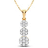 14K 0.75Ct Diamond Pendant