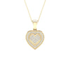 10K 0.15Ct Diamond Pendant