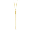 Double Mini Bar Lariat Necklace
