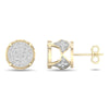 10K 0.33Ct Diamond Earring