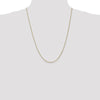 14K 1.3mm Box Chain