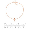 Plated Sterling Silver Mini Dragonfly Bracelet