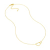 Interlocked Open Hearts Necklace