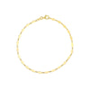 Diamond-Shaped Flat Link Chain