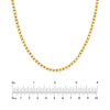 Large Bezel Set Diamond Necklace (7tcw)