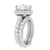 14K 5.00Ct Certified Lab Grown Diamond Bridal Ring
