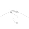 Double Stranded Bead Station Drop Necklace