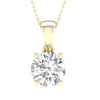 14K 1.00Ct Certified Lab Grown Diamond Pendant