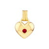 Ruby Heart Pendant