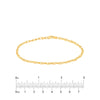 Textured Double Cable Chain Bracelet