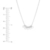 Mini Disc Drop and Bead Station Necklace