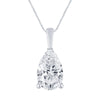 14K 1.00Ct Certified Lab Grown Diamond Pendant
