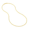 2.3mm D/C Rope Chain with Lobster Lock