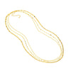 Valentino-Bead Triple Strand Adj Neck