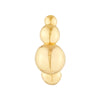 Beaded Round Hoop Earrings
