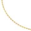 Solid Small Heart Link Chain