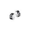 Swirl Rubber Earrings