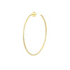 50mm x 1.2mm Hoop Post Earrings