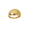Graduated Narrow Dome Signet Ring