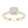 14K 1.00Ct Lab Grown Engagement Ring