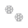 10K 0.36Ct Diamond Earring